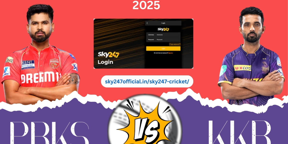 Getting Started on Sky247 Cricket: A Beginner’s Step-by-Step Guide to Cricket Betting (KKR vs PBKS)