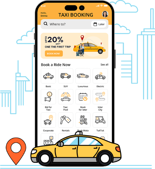 Uber Clone - Create Your Own Taxi App