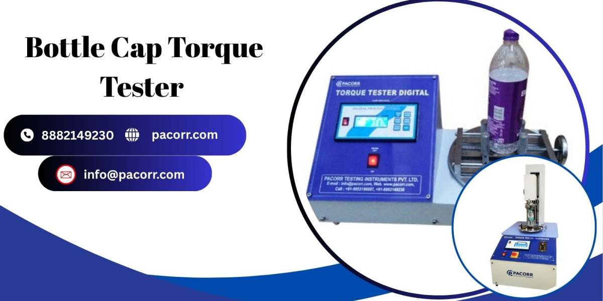 Bottle Cap Torque Tester Ensuring Quality and Accuracy in Packaging