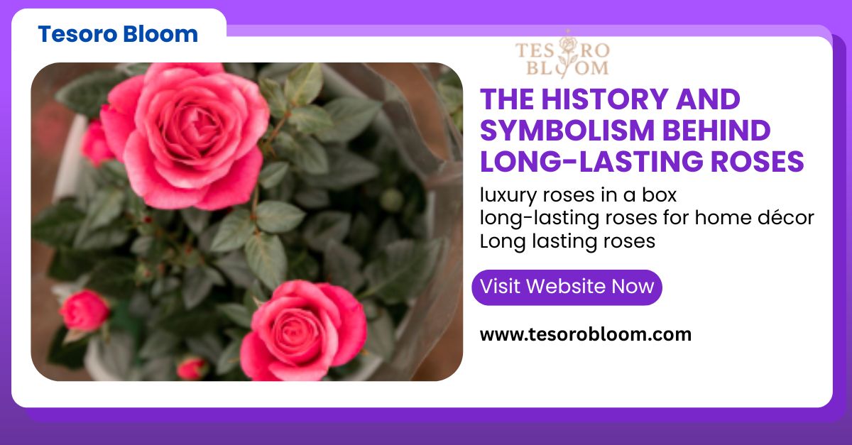 The History and Symbolism Behind Long-Lasting Roses  – Tesoro Bloom