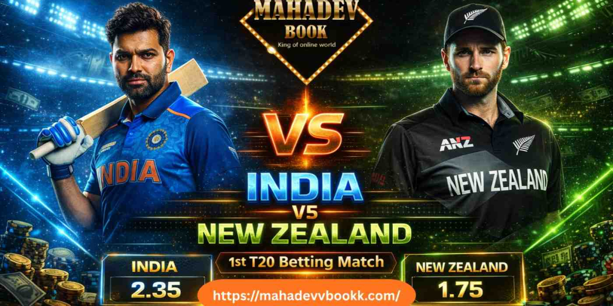 India vs New Zealand 1st T20 Betting Tips on Mahadev Book