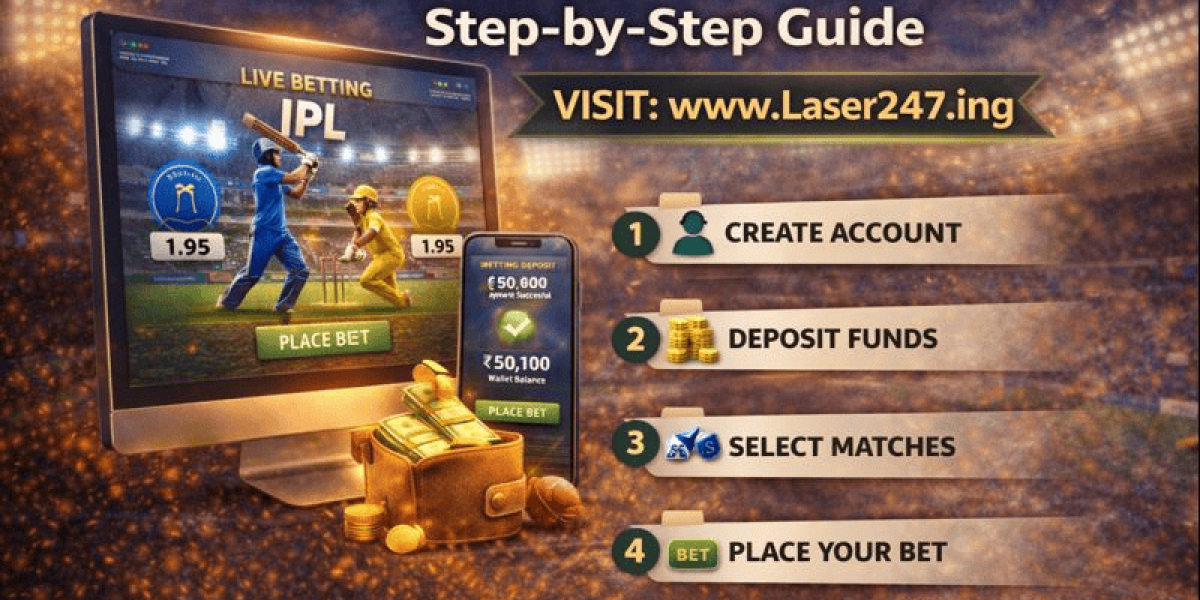 How to Bet on Live IPL Matches Using Laser247 – Step-by-Step Guide