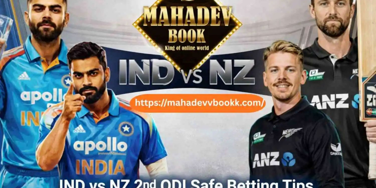 IND vs NZ 2nd ODI Safe Betting Tips on Mahadev Book for Beginners