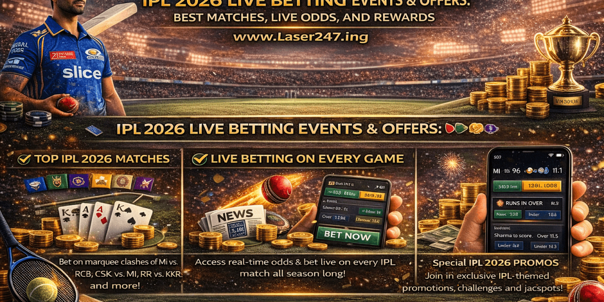 Laser247 IPL 2026 Live Betting Events & Offers: Best Matches, Live Odds, and Rewards
