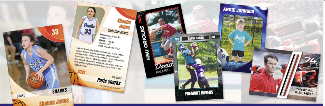 Custom Sports Cards Cover Image