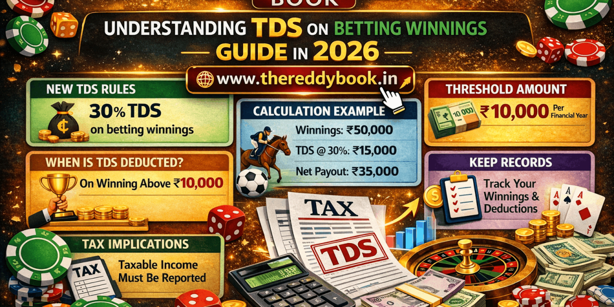 Reddy Book Understanding TDS on Betting Winnings Guide in 2026