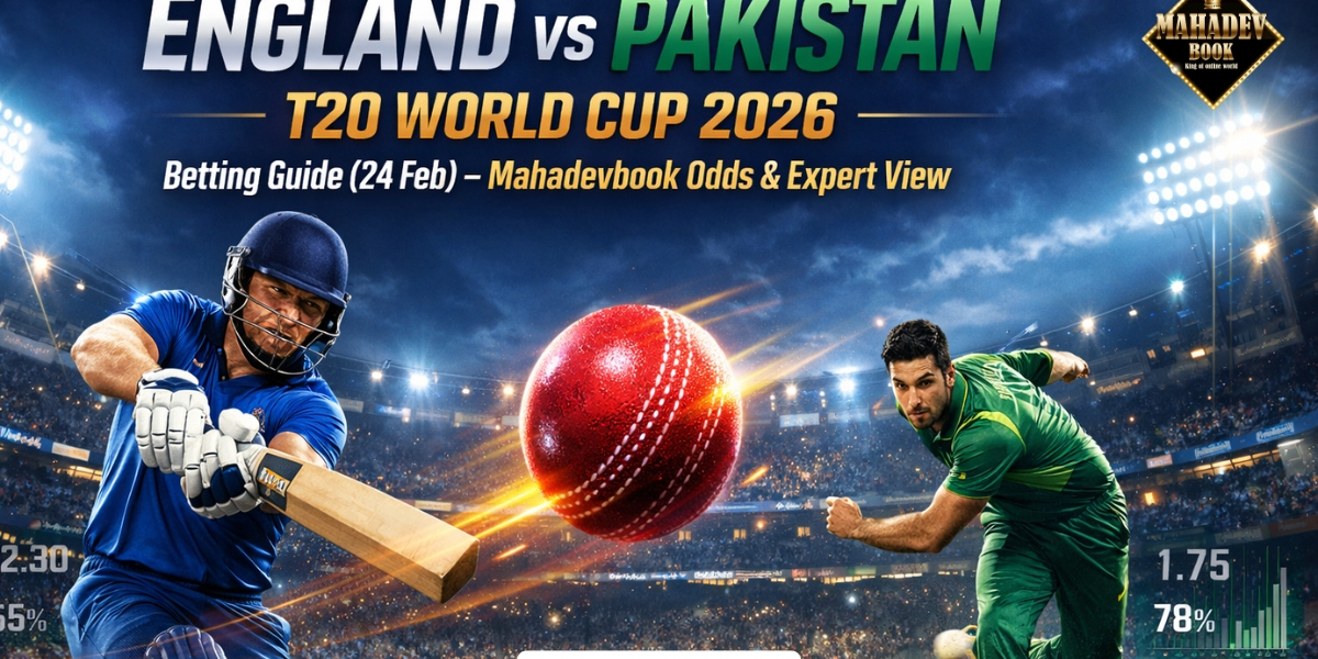 England vs Pakistan T20 World Cup 2026 Betting Guide (24 Feb) – Mahadevbook Odds & Expert View