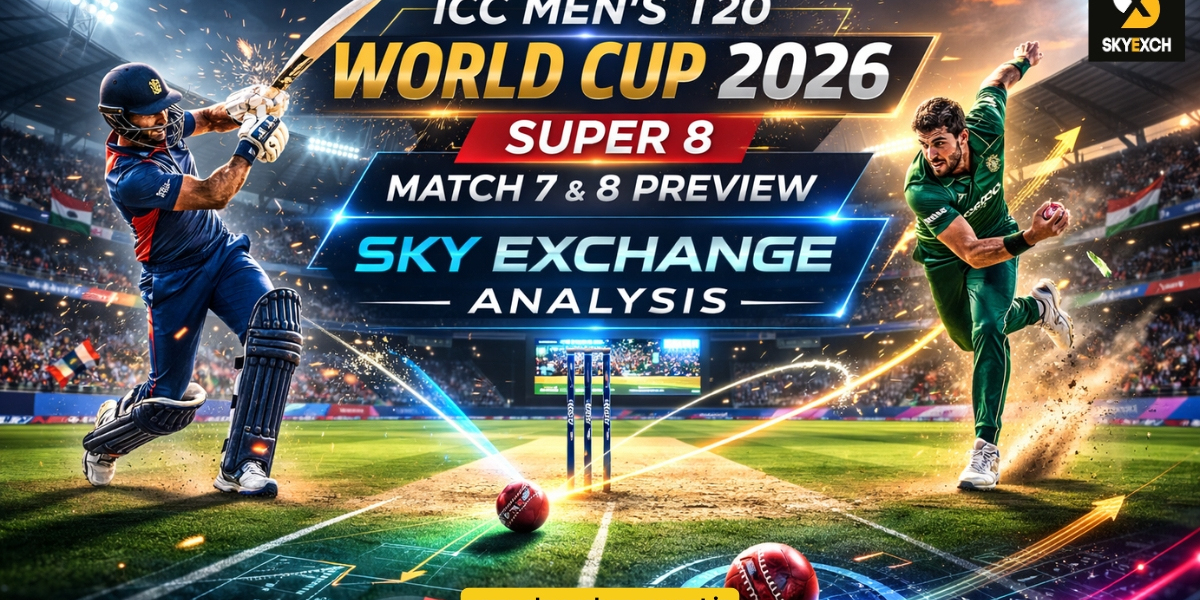 ICC Men’s T20 World Cup 2026 Super 8 Match 7 & 8 Preview | Sky Exchange Analysis
