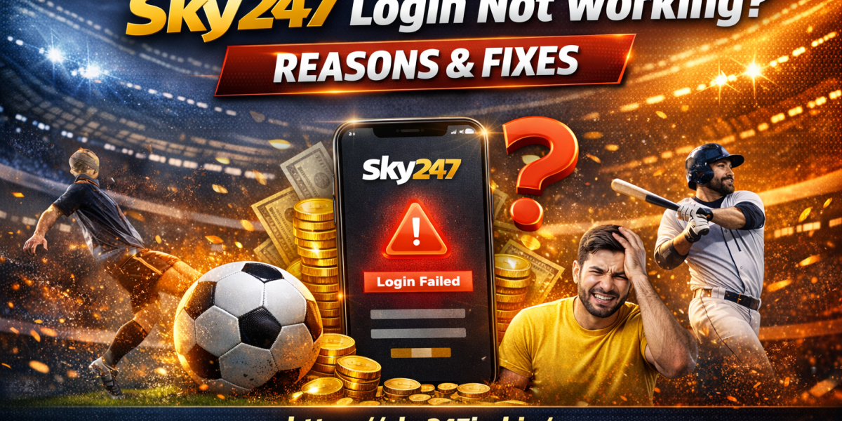 Sky247 Login Not Working? Reasons & Fixes