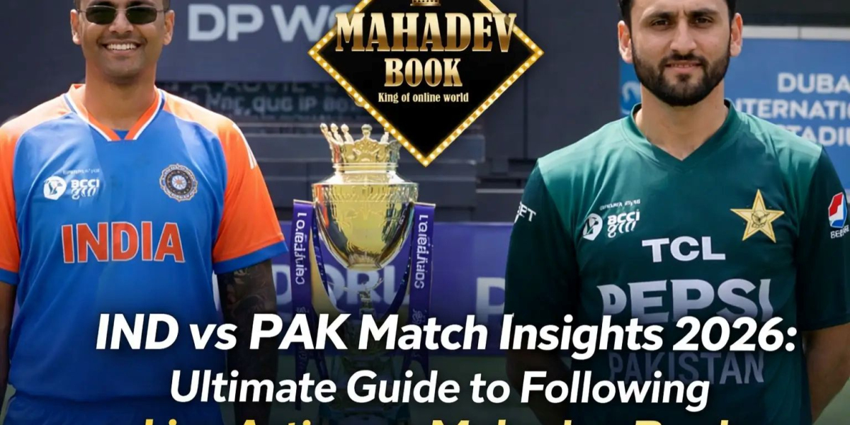 IND vs PAK Match Insights: How Users Follow Live Action on Mahadev Book