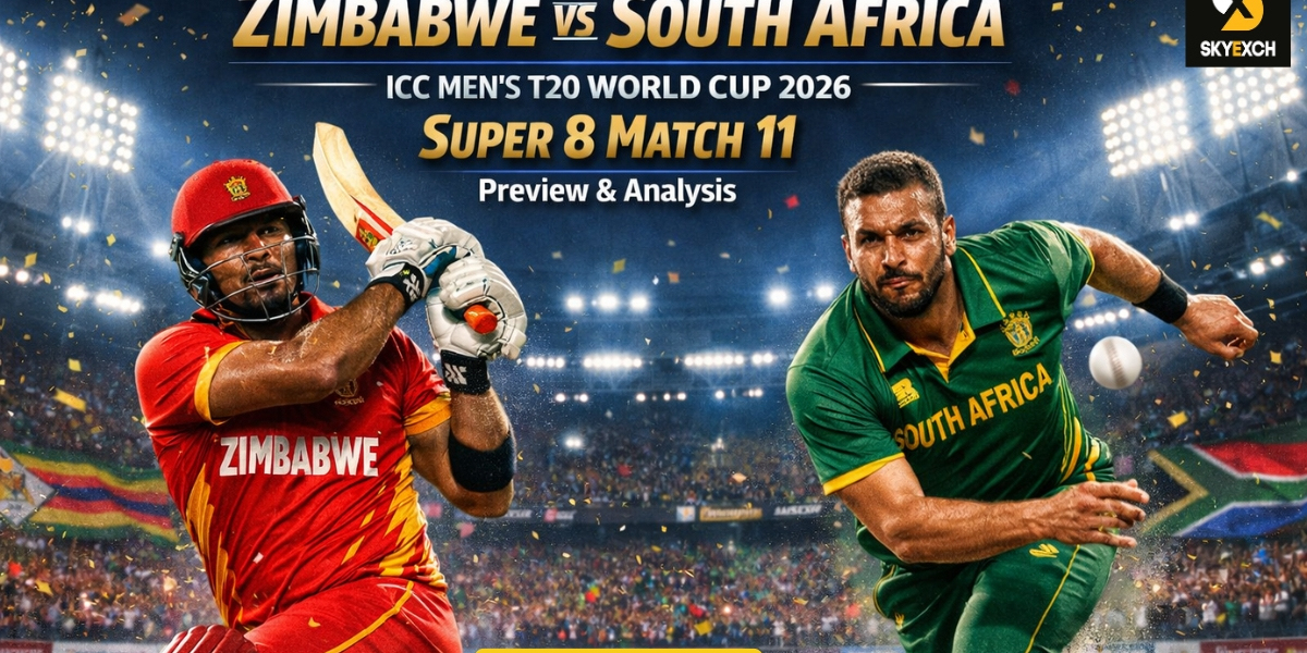 Zimbabwe vs South Africa – ICC Men’s T20 World Cup 2026 Super 8 Match 11 Preview & Analysis