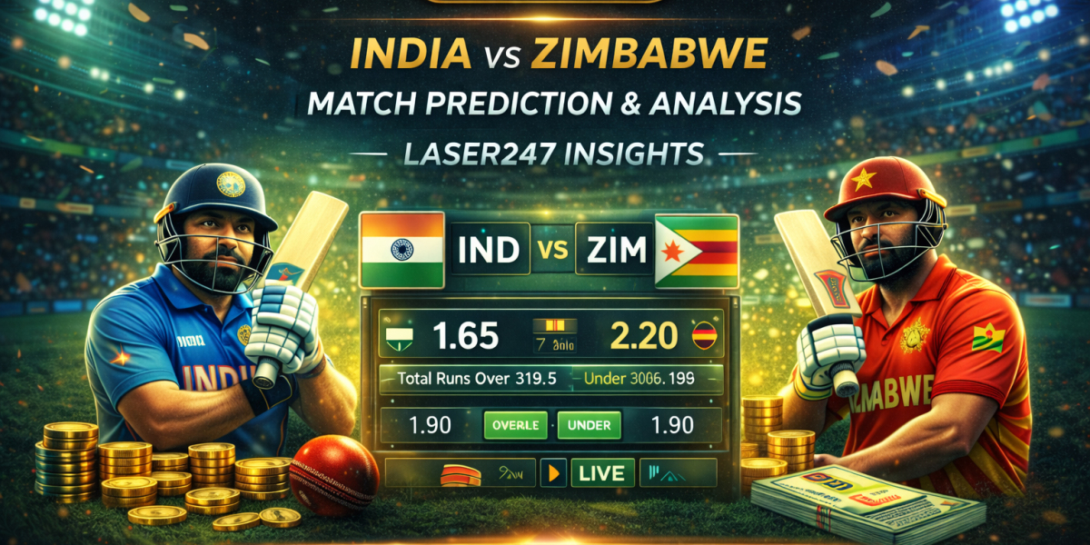 India vs Zimbabwe Match Prediction & Analysis | Laser247 Insights