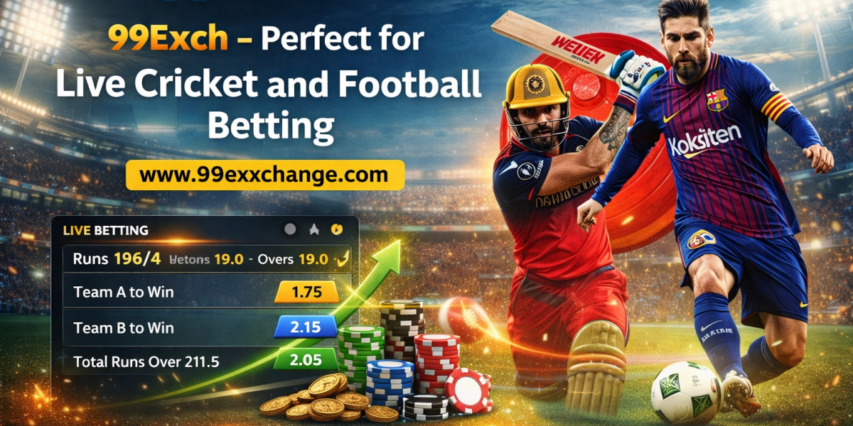 99Exch – Perfect for Live Cricket and Football Betting