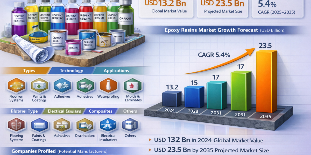 Epoxy Resins Market Outlook 2035: Advanced Composites Drive Growth