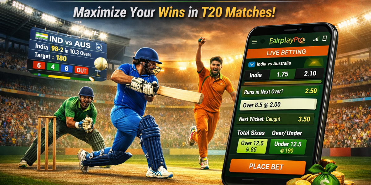 FairplayPro Live Betting Tips: Maximize Your Wins in T20 Matches