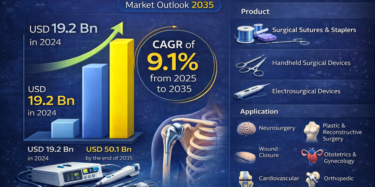 Surgical Equipment Industry Set for Robust Expansion Through 2035 with 9.1% CAGR