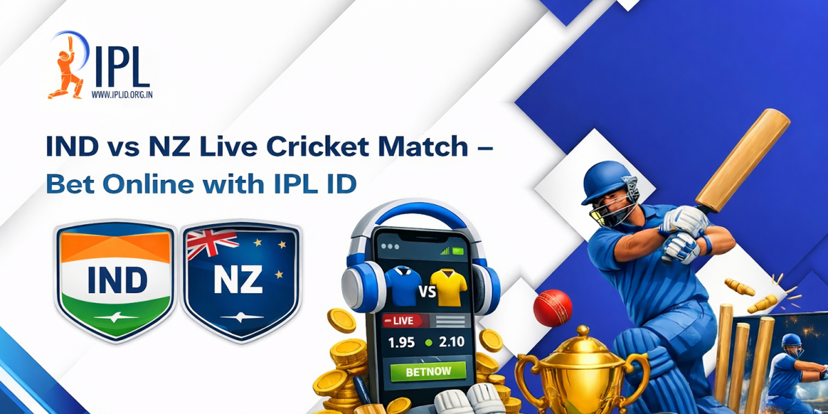 IND vs NZ Live Cricket Match – Bet Online with IPL ID