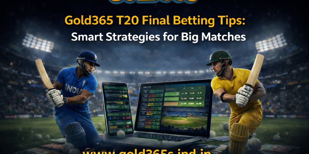 Gold365 T20 Final Betting Tips: Smart Strategies for Big Matches