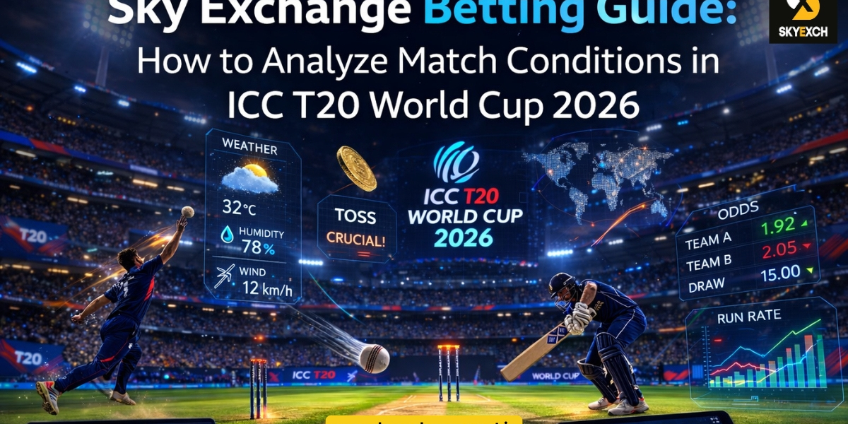 Sky Exchange Betting Guide: How to Analyze Match Conditions in ICC T20 World Cup 2026