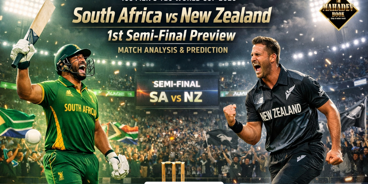 South Africa vs New Zealand 1st Semi-Final Preview – ICC Men’s T20 World Cup 2026 Match Analysis & Prediction