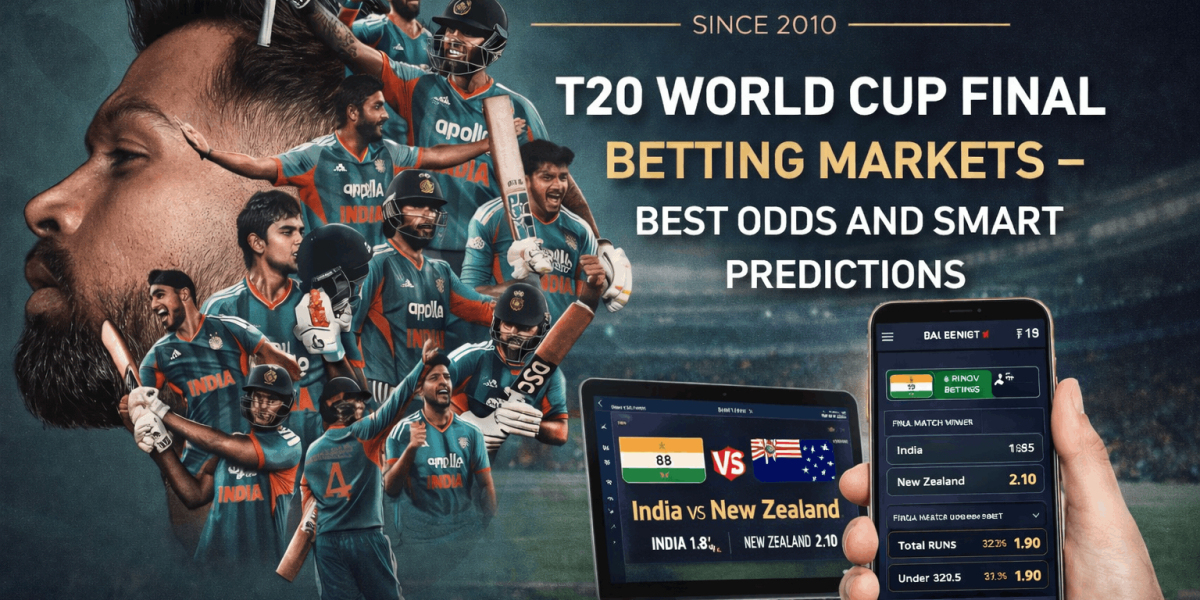 Reddy Anna Book T20 World Cup Final Betting Markets – Best Odds and Smart Prediction