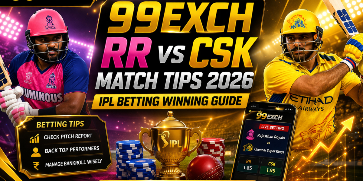 99exch RR vs CSK Match Tips 2026: IPL Betting Winning Guide