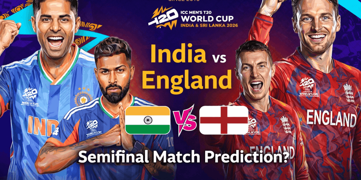 Reddy Anna India vs England Semifinal Match Betting Prediction