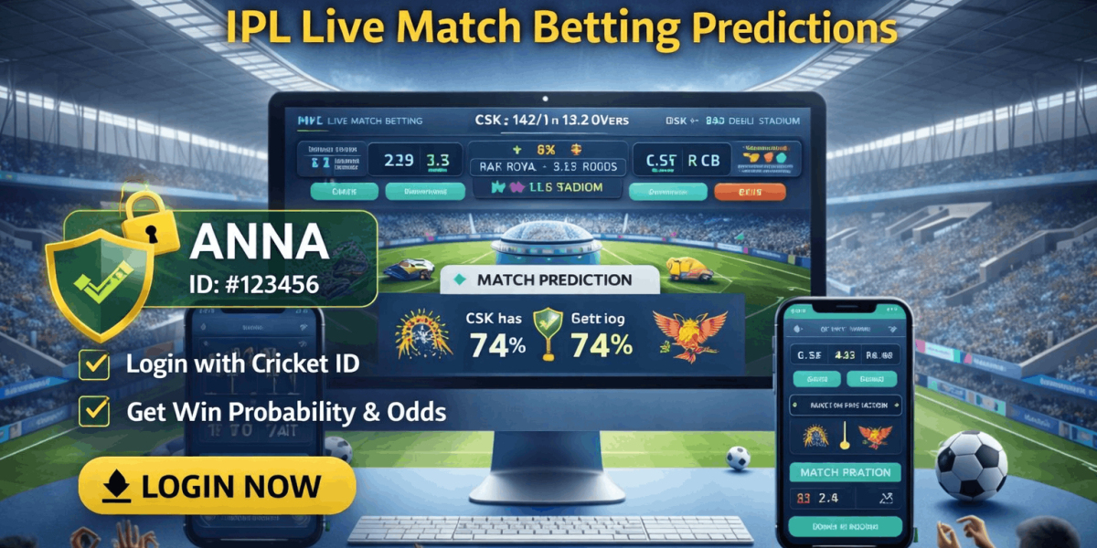 Reddy Book: How to Use a Cricket ID for IPL Live Match Betting Predictions