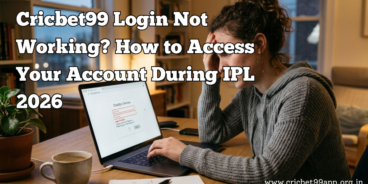 Cricbet99 Login Not Working? How to Access Your Account During IPL 2026
