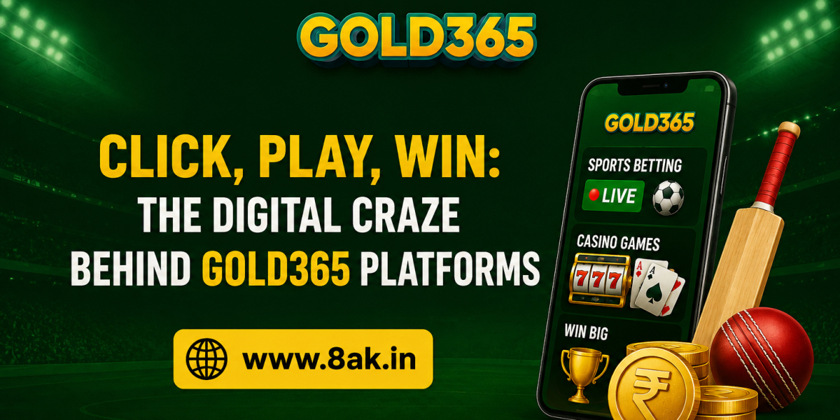 Click, Play, Win: The Digital Craze Behind Gold365 Platforms