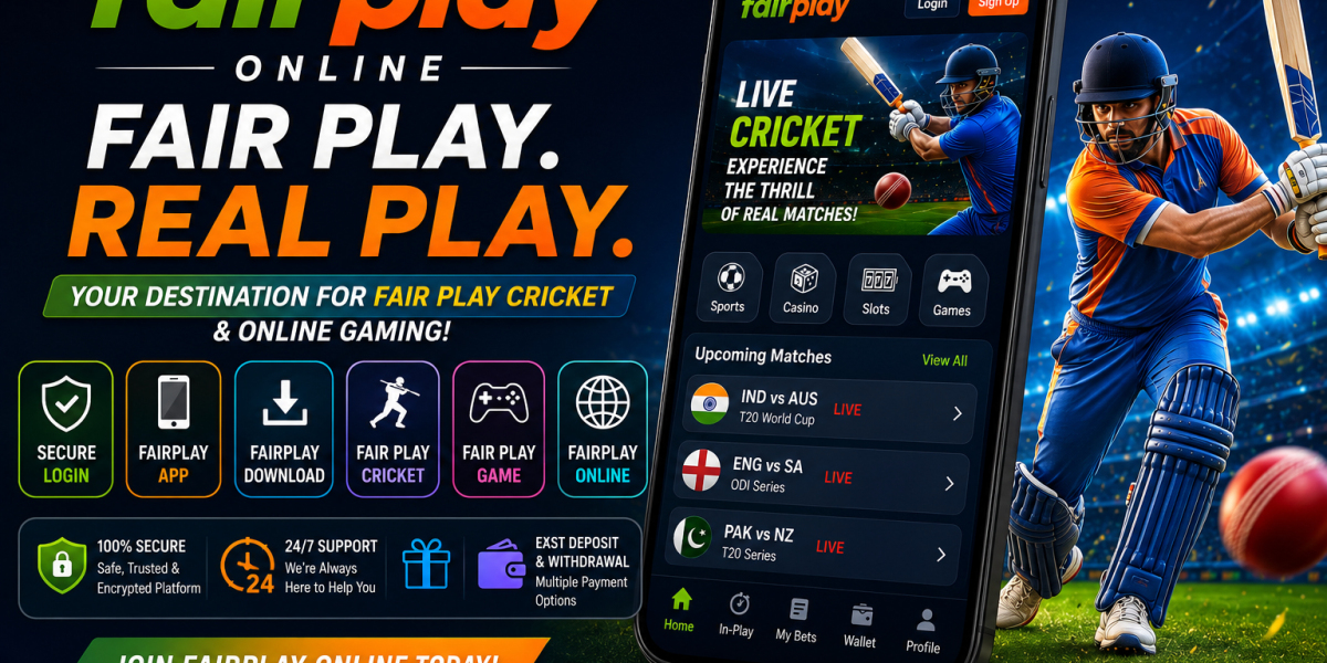 Fairplay Online Platform – Enjoy Fair Play Cricket and Next-Level Gaming Experience