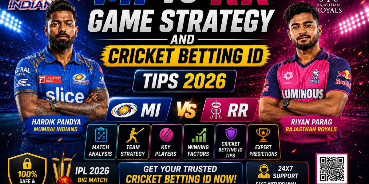 MI vs RR Game Strategy and Cricket Betting ID Tips 2026
