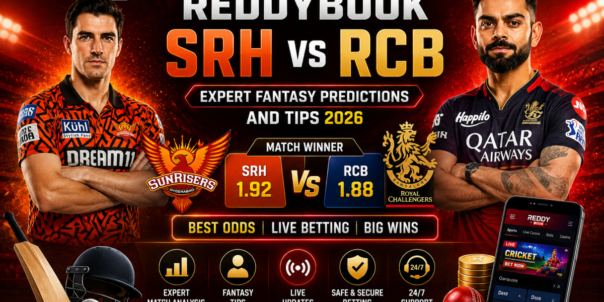 Reddybook SRH vs RCB Expert Fantasy Predictions and Tips 2026