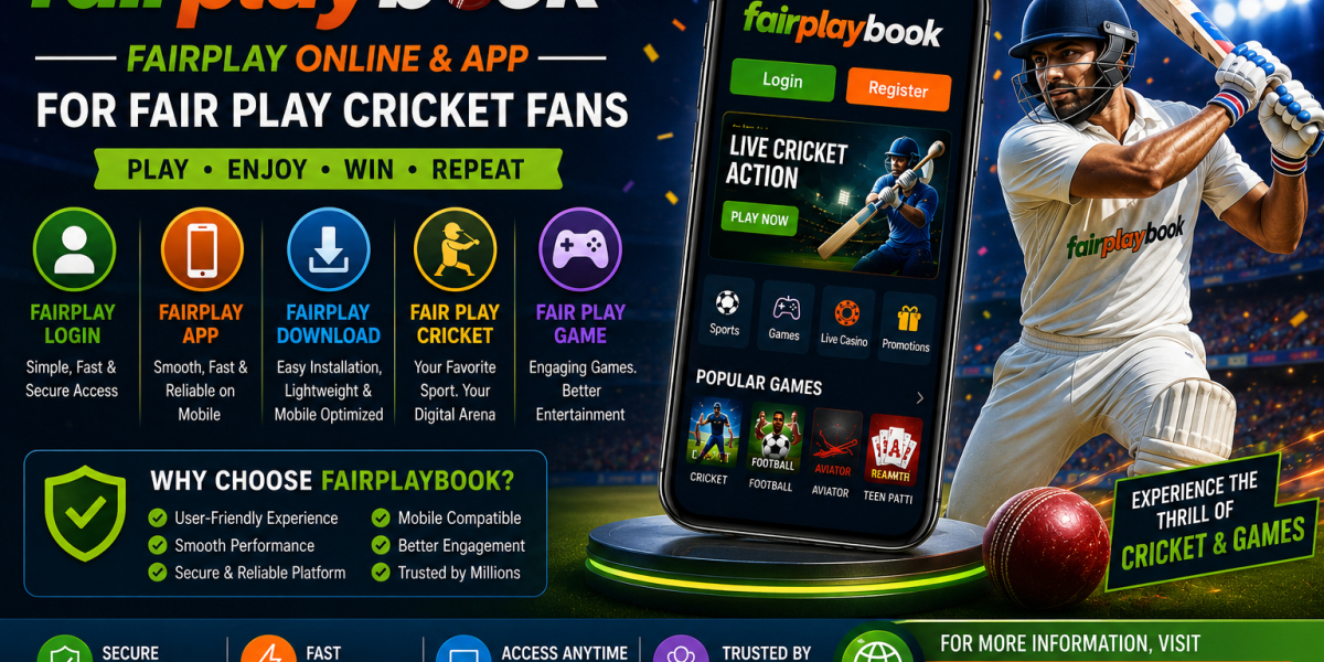 Fairplaybook Online: The Smart Entertainment Choice for Cricket Fans in 2026