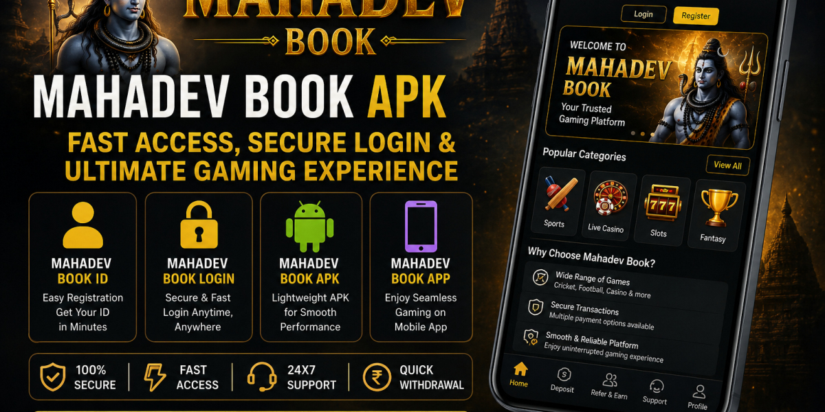 The Mahadev Book APK is a smart choice for fast online gaming access.