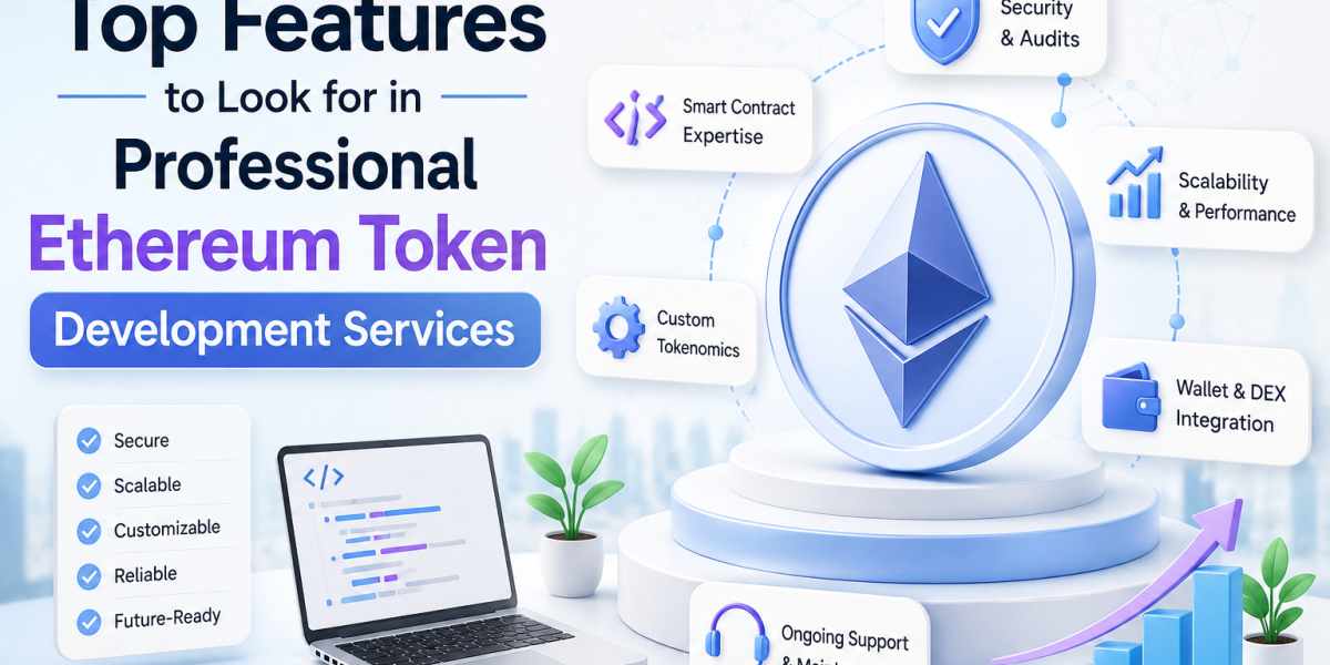 Top Features to Look for in Professional Ethereum Token Development Services
