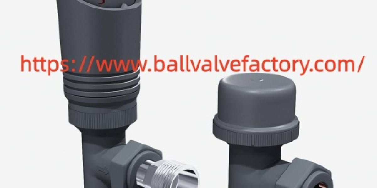 Ballvalvefactory Anthracite Angled Thermostatic Radiator Valves Application in Modern Comfort Systems