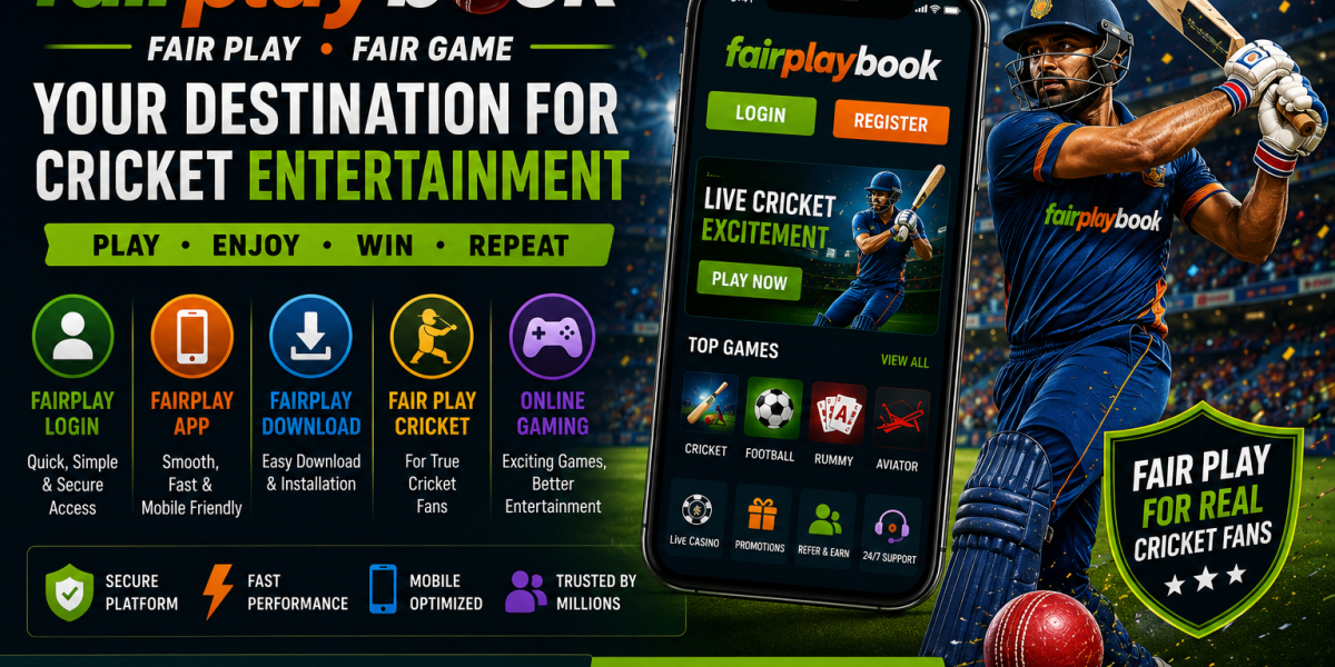 Fairplaybook: A Modern Platform for Cricket Entertainment & Digital Gaming Fans