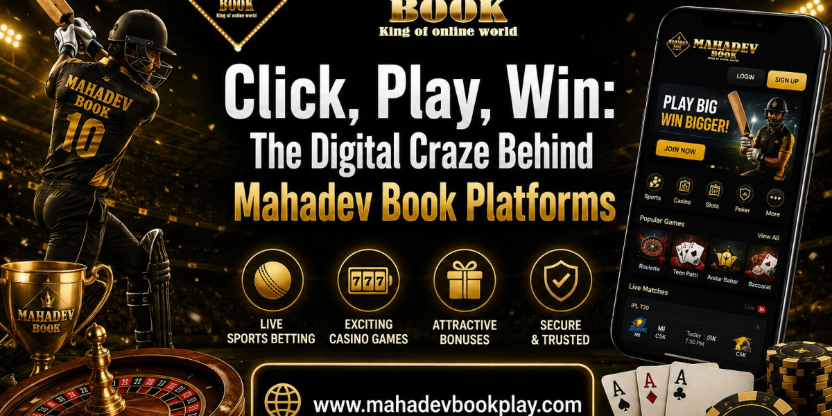Click, Play, Win: The Digital Craze Behind Mahadev Book Platforms