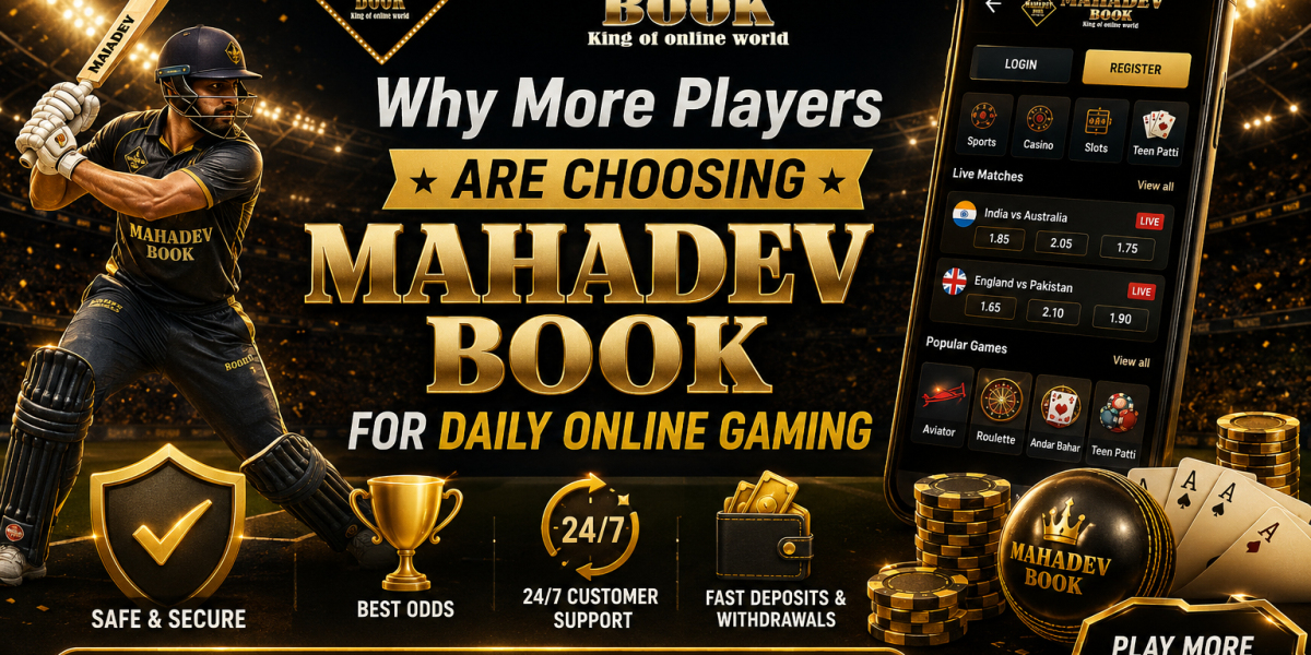 Why More Players Are Choosing Mahadev Book for Daily Online Gaming