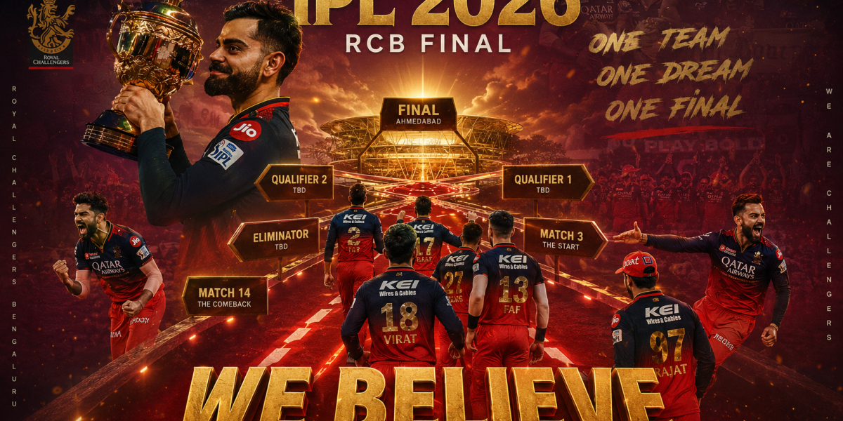 IPL 2026 Final Cricket Betting: RCB Continue Champion Legacy on Reddy Anna Book