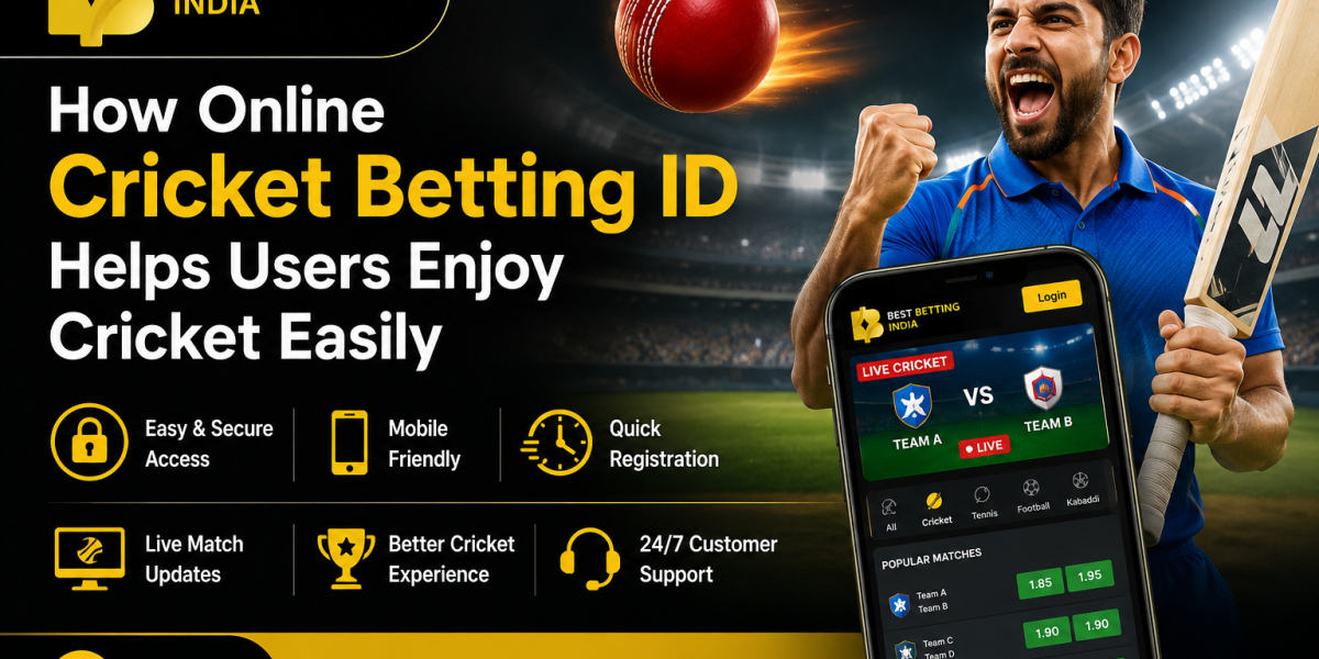 How Online Cricket Betting ID Helps Users Enjoy Cricket Easily