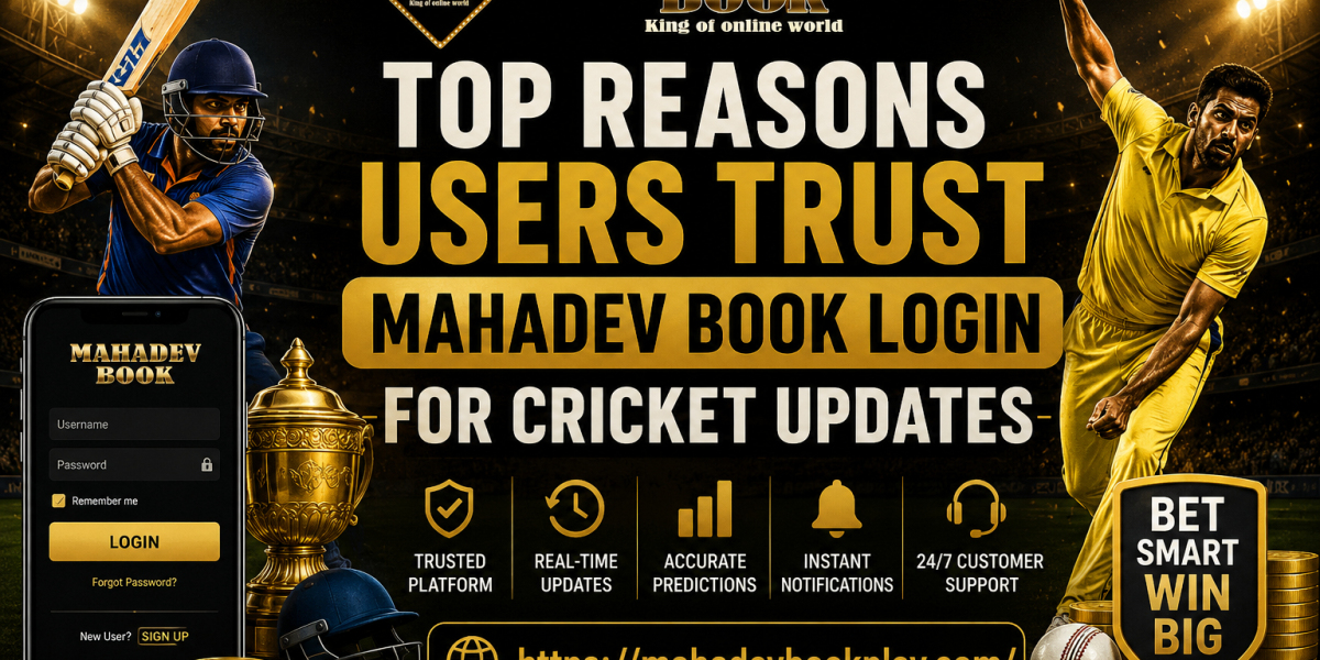 Top Reasons Users Trust Mahadev Book Login for Cricket Updates