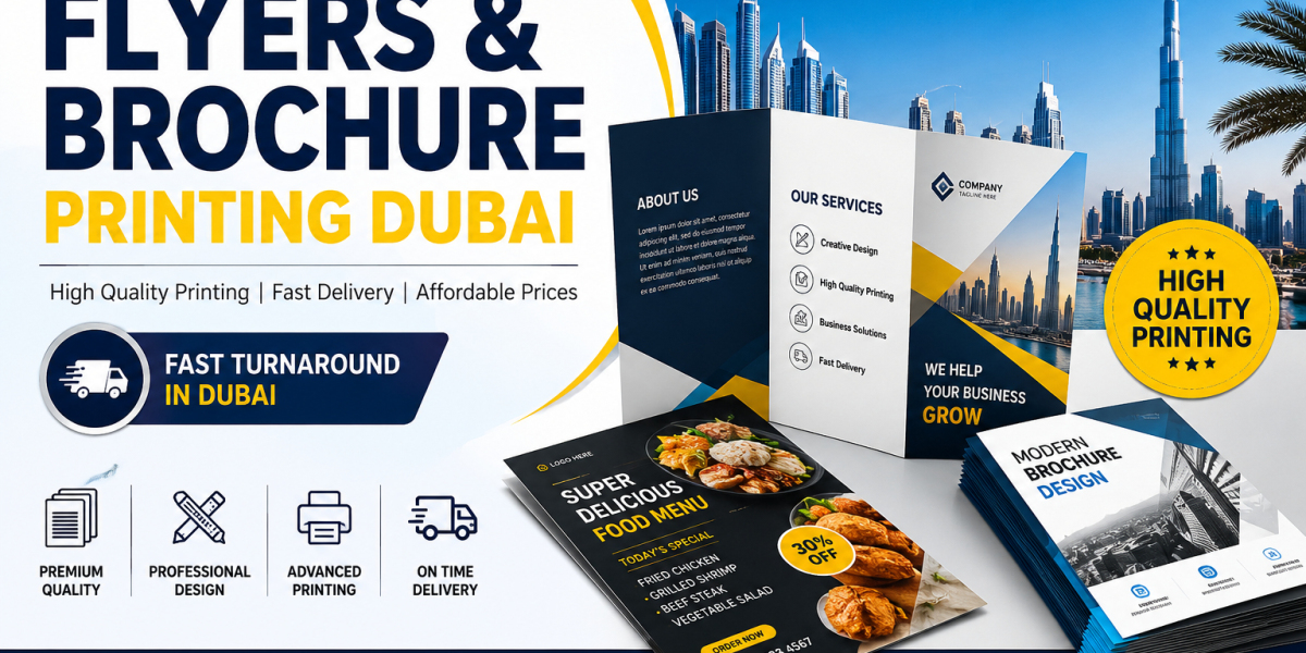 Flyers & Brochure Printing Dubai for Modern Businesses