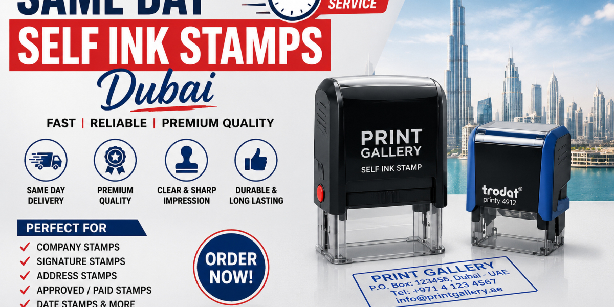 Same Day Self Ink Stamps Dubai – Fast Printing Solutions for Modern Businesses