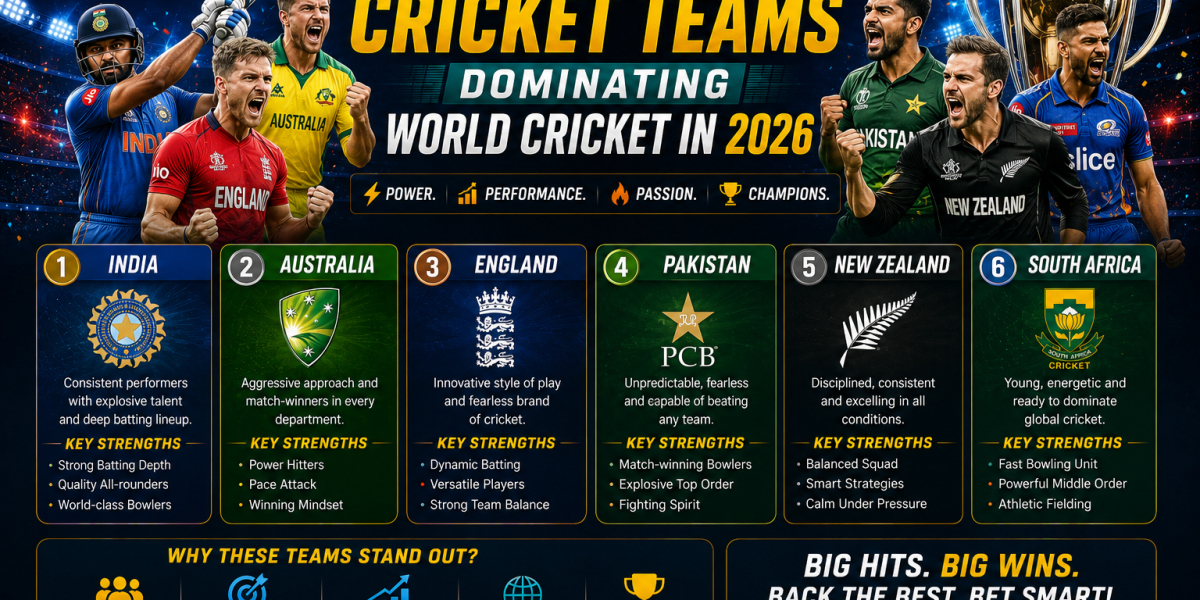 Best T20 Cricket Teams Dominating World Cricket in 2026 on 22Bet