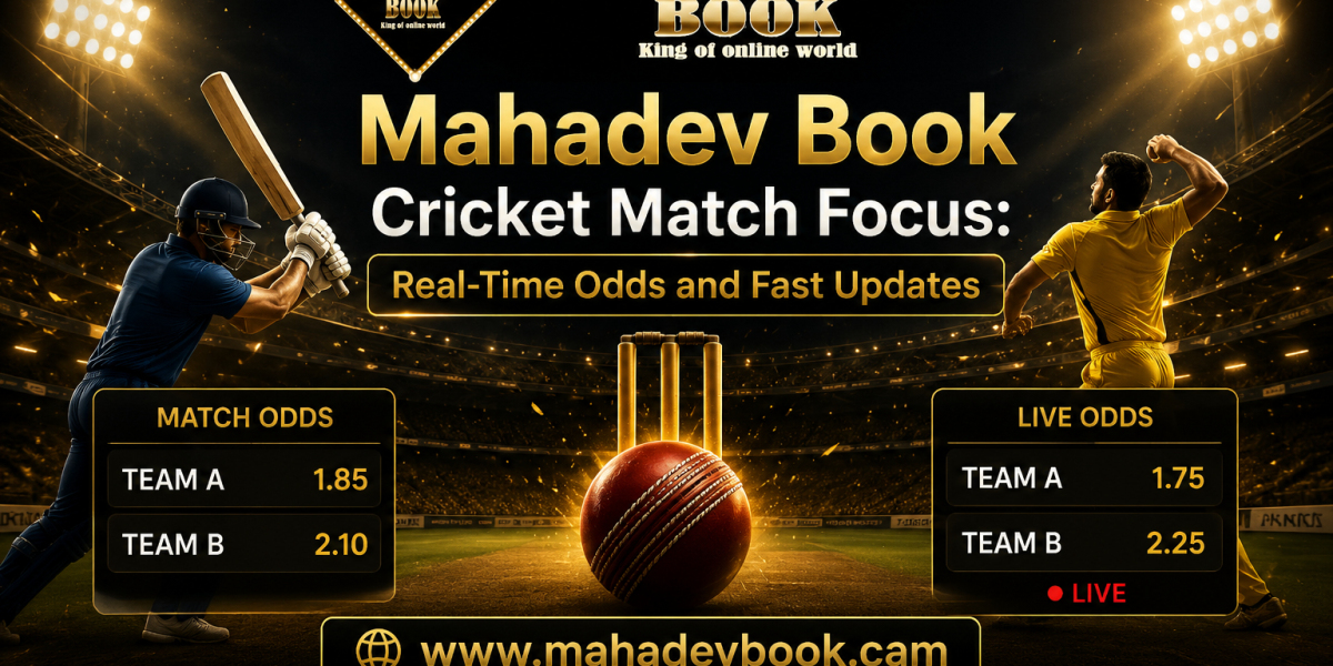 Mahadev Book Cricket Match Focus: Real-Time Odds and Fast Updates