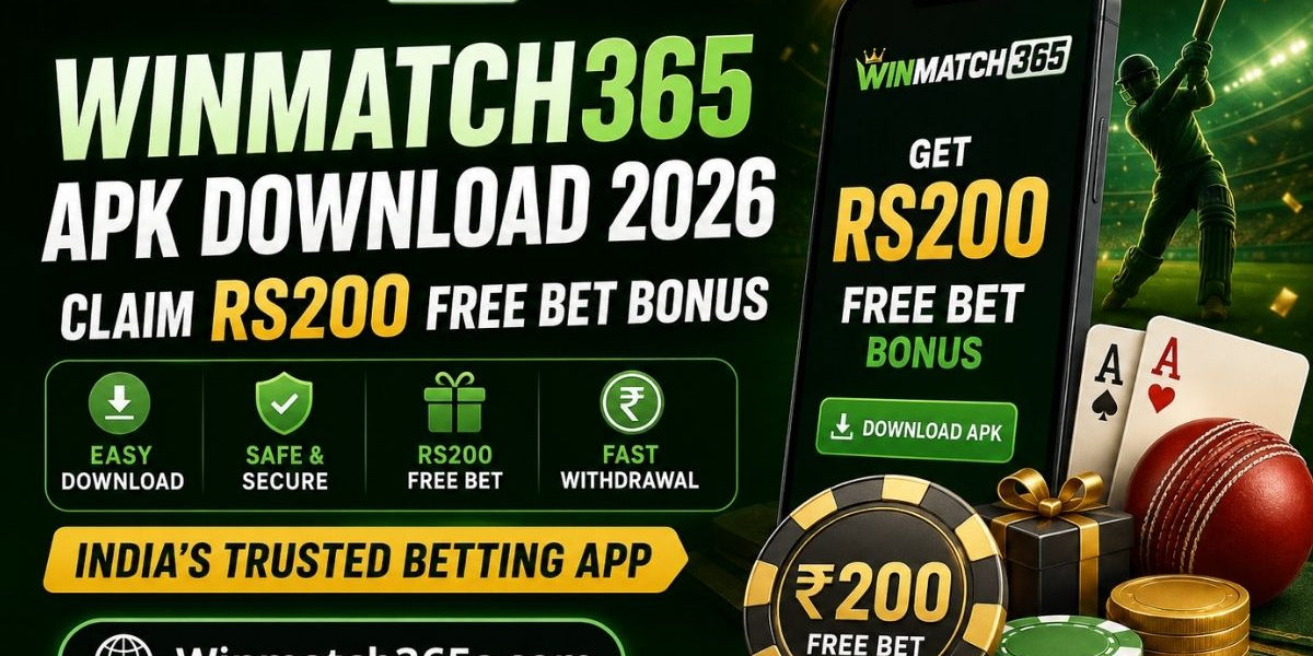 Winmatch365 Apk Download 2026: Claim Rs200 Free Bet Bonus on Android