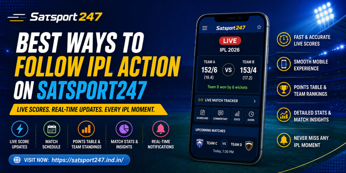 Best Ways to Follow IPL Action on Satsport247
