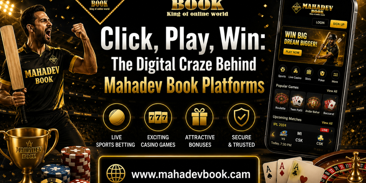 Click, Play, Win: The Digital Craze Behind Mahadev Book Platforms